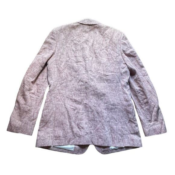 NWOT Vineyard Vines Blazer Men 42 L Soft Red Pure Linen Sport Coat Jacket 1J0126 - Picture 4 of 7